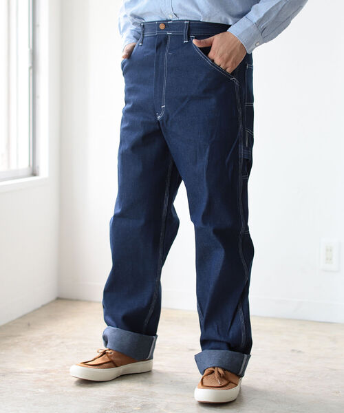 fennica(フェニカ)の「SMITH'S AMERICAN / CHARLIE PANTS ORIGINAL ペインターパンツ(デニムパンツ・メンズ・ネイビー/インディゴブルー/ナチュラル・32inch/30inch/34inch)」の3枚目の写真