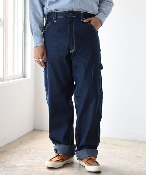 fennica(フェニカ)の「SMITH'S AMERICAN / CHARLIE PANTS ORIGINAL ペインターパンツ(デニムパンツ・メンズ・ネイビー/インディゴブルー/ナチュラル・32inch/30inch/34inch)」の8枚目の写真