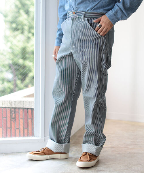 fennica(フェニカ)の「SMITH'S AMERICAN / CHARLIE PANTS ORIGINAL ペインターパンツ(デニムパンツ・メンズ・ネイビー/インディゴブルー/ナチュラル・32inch/30inch/34inch)」の6枚目の写真