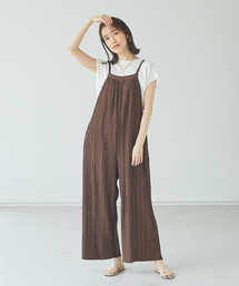 Abahouse Devinette | 【Mylanka】ランダムプリーツサロペット(サロペット/オーバーオール)