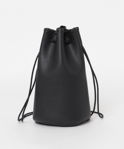 KBF（ケイビーエフ）の「カガリステッチ巾着BAG（ショルダーバッグ・レディース・ブラック/ベージュ/カーキ・ONE）」の17枚目の写真