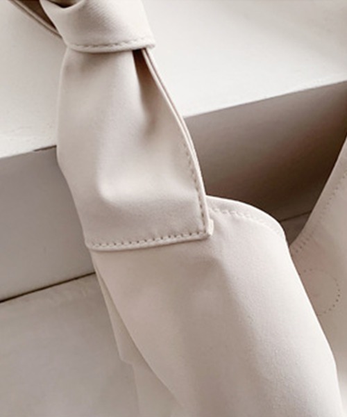 aimoha（アイモハ）の「シンプルナイロントートバッグ（トートバッグ・レディース・ブラック/ベージュ/ブルー/グリーン/ライトグレー/ブラウン/ラベンダー/マスタード/オレンジ/カーキ/ライトグリーン/ピンク/ダークグレー/ミント/ネイビー・FREE）」の19枚目の写真