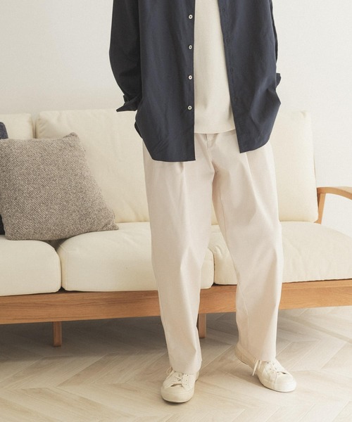 FORK&SPOON（フォークアンドスプーン）の「FORK&SPOON　C/N2タックパンツ（その他パンツ・メンズ・ブラウン/ホワイト系その他・5/4）」の15枚目の写真