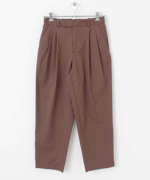 FORK&SPOON（フォークアンドスプーン）の「FORK&SPOON　C/N2タックパンツ（その他パンツ・メンズ・ブラウン/ホワイト系その他・5/4）」の9枚目の写真