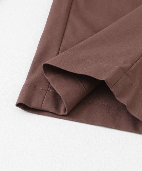 FORK&SPOON（フォークアンドスプーン）の「FORK&SPOON　C/N2タックパンツ（その他パンツ・メンズ・ブラウン/ホワイト系その他・5/4）」の4枚目の写真