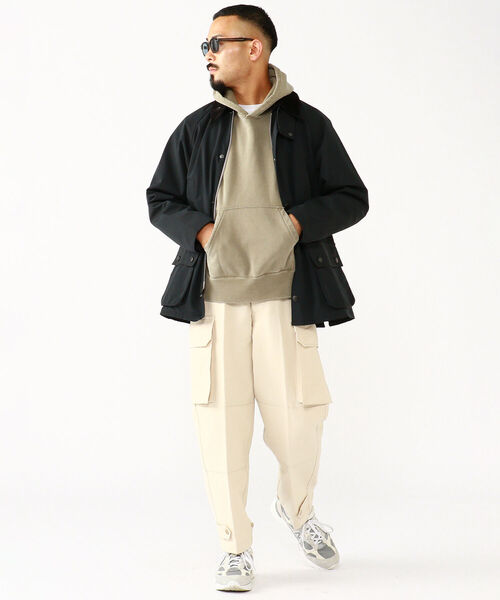 BEAMS PLUS（ビームスプラス）の「Barbour × BEAMS PLUS / 別注 BEDALE 2Layer Classic Fit（ブルゾン・メンズ・ブラック/オリーブ・40/38/42/36）」の9枚目の写真