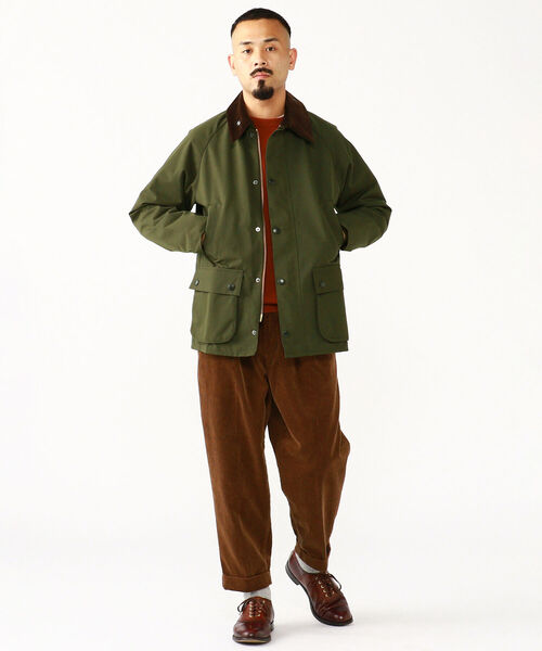 BEAMS PLUS（ビームスプラス）の「Barbour × BEAMS PLUS / 別注 BEDALE 2Layer Classic Fit（ブルゾン・メンズ・ブラック/オリーブ・40/38/42/36）」の15枚目の写真