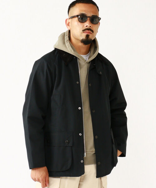 BEAMS PLUS（ビームスプラス）の「Barbour × BEAMS PLUS / 別注 BEDALE 2Layer Classic Fit（ブルゾン・メンズ・ブラック/オリーブ・40/38/42/36）」の20枚目の写真