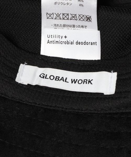 GLOBAL WORK(グローバルワーク)の「FSUEDEバケットハット/219071(ハット・メンズ・ブラック/ベージュ・FREE)」の4枚目の写真
