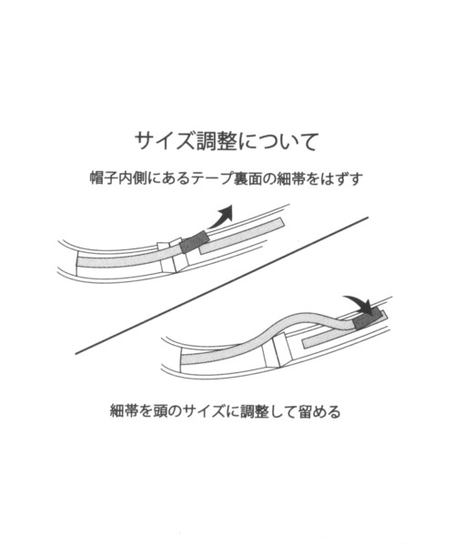 GLOBAL WORK(グローバルワーク)の「FSUEDEバケットハット/219071(ハット・メンズ・ブラック/ベージュ・FREE)」の10枚目の写真