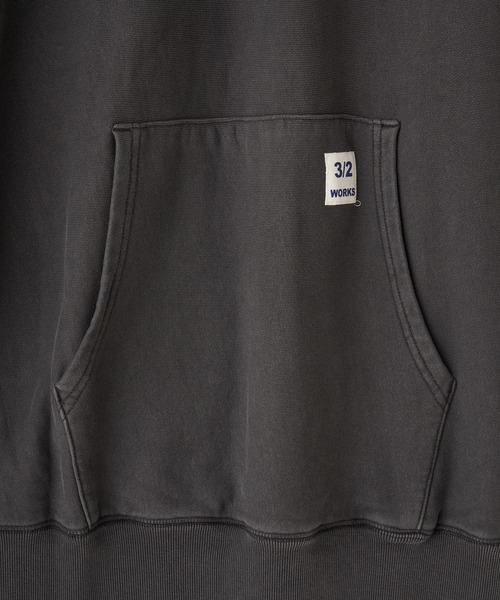 CIAOPANIC TYPY（チャオパニックティピー）の「【3/2WORKS / スリーツーワークス】ユーズド加工スウエット（スウェット・メンズ・ブラック/イエロー/ブルー/グリーン・M/L）」の17枚目の写真