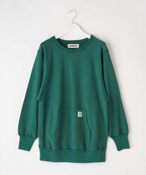 CIAOPANIC TYPY（チャオパニックティピー）の「【3/2WORKS / スリーツーワークス】ユーズド加工スウエット（スウェット・メンズ・ブラック/イエロー/ブルー/グリーン・M/L）」の14枚目の写真