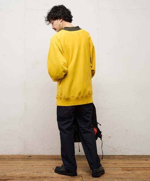 CIAOPANIC TYPY（チャオパニックティピー）の「【3/2WORKS / スリーツーワークス】ユーズド加工スウエット（スウェット・メンズ・ブラック/イエロー/ブルー/グリーン・M/L）」の13枚目の写真