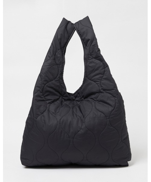 RVCA（ルーカ）の「RVCA メンズ  QUILTING SHOPPER バッグ【2021年秋冬モデル】/ルーカキルティングナイロントートエコバッグ（トートバッグ・メンズ・モスグリーン/ボルドー/パープル/ブラック・FREE）」の5枚目の写真