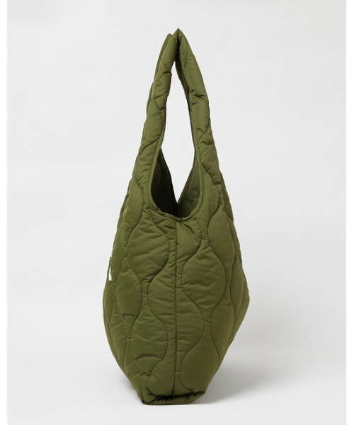 RVCA（ルーカ）の「RVCA メンズ  QUILTING SHOPPER バッグ【2021年秋冬モデル】/ルーカキルティングナイロントートエコバッグ（トートバッグ・メンズ・モスグリーン/ボルドー/パープル/ブラック・FREE）」の15枚目の写真