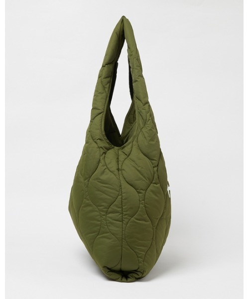 RVCA（ルーカ）の「RVCA メンズ  QUILTING SHOPPER バッグ【2021年秋冬モデル】/ルーカキルティングナイロントートエコバッグ（トートバッグ・メンズ・モスグリーン/ボルドー/パープル/ブラック・FREE）」の6枚目の写真
