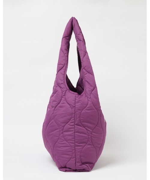 RVCA（ルーカ）の「RVCA メンズ  QUILTING SHOPPER バッグ【2021年秋冬モデル】/ルーカキルティングナイロントートエコバッグ（トートバッグ・メンズ・モスグリーン/ボルドー/パープル/ブラック・FREE）」の11枚目の写真