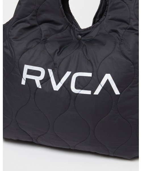 RVCA（ルーカ）の「RVCA メンズ  QUILTING SHOPPER バッグ【2021年秋冬モデル】/ルーカキルティングナイロントートエコバッグ（トートバッグ・メンズ・モスグリーン/ボルドー/パープル/ブラック・FREE）」の19枚目の写真