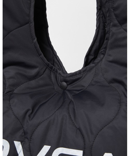 RVCA（ルーカ）の「RVCA メンズ  QUILTING SHOPPER バッグ【2021年秋冬モデル】/ルーカキルティングナイロントートエコバッグ（トートバッグ・メンズ・モスグリーン/ボルドー/パープル/ブラック・FREE）」の8枚目の写真