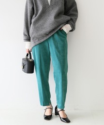 SLOBE IENA | カラーサテンイージーパンツ【手洗い可能/ウエストゴム】◆(その他パンツ)