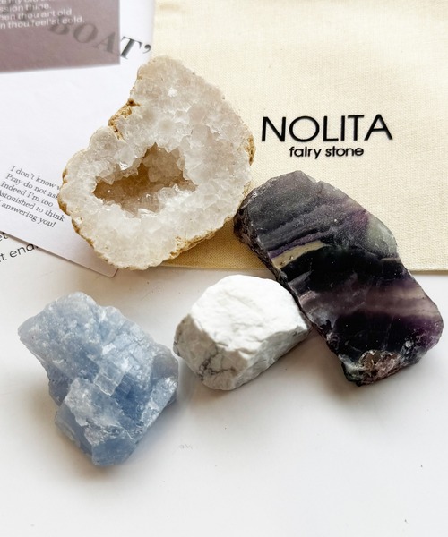 セール】【 NOLITA / ノリータ 】握り石 天然石 ストーンセット