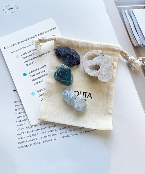 セール】【 NOLITA / ノリータ 】握り石 天然石 ストーンセット お守り