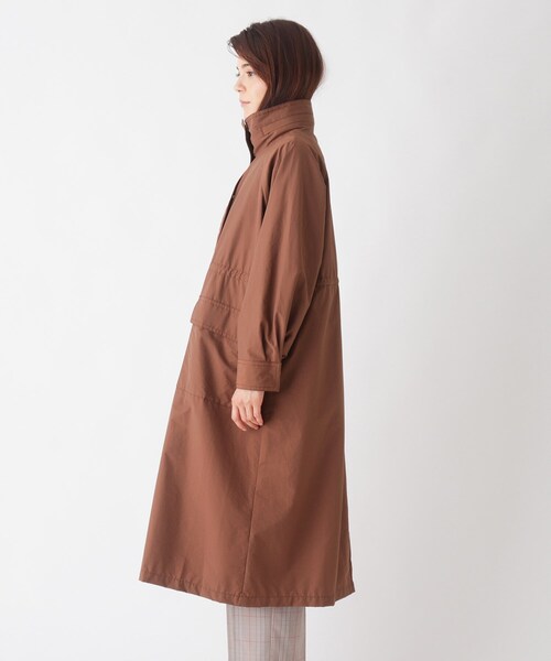 OPAQUE.CLIP（オペークドットクリップ）の「◆2wayスタンドカラー マウンテンコート【洗える/撥水/WEB限定サイズ】（その他アウター・レディース・ダークブラウン/ベージュ/グレー系その他2・40/36/38/42）」の9枚目の写真
