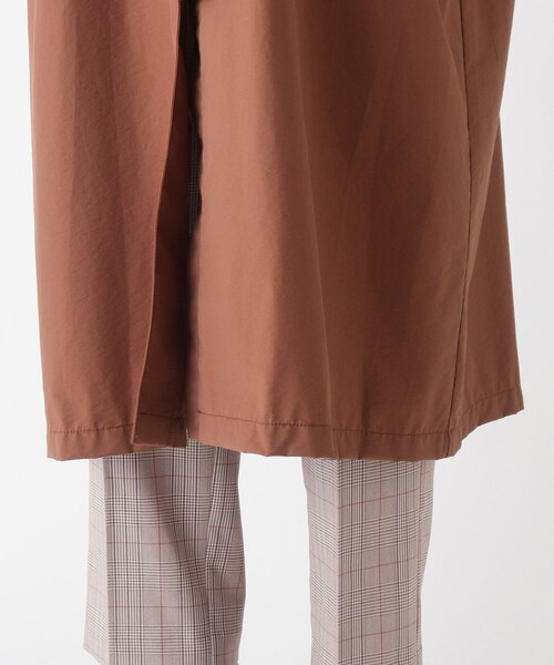 OPAQUE.CLIP（オペークドットクリップ）の「◆2wayスタンドカラー マウンテンコート【洗える/撥水/WEB限定サイズ】（その他アウター・レディース・ダークブラウン/ベージュ/グレー系その他2・40/36/38/42）」の5枚目の写真