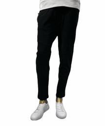 【CUSTOM CULTURE】 スムース/カモフラージュ柄ジャガード ボンディング ジョガーパンツ