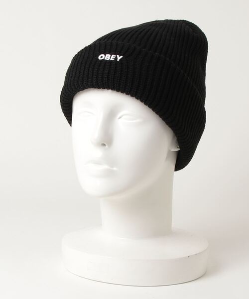 OBEY/オベイ アクリル ニットビーニー（ニットキャップ/ビーニー