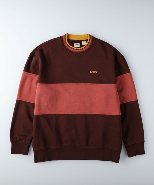 Levi's（リーバイス）の「【Levi's】カラーブロックスウェットクルー（スウェット・メンズ・レッド・S/M/L）」の7枚目の写真