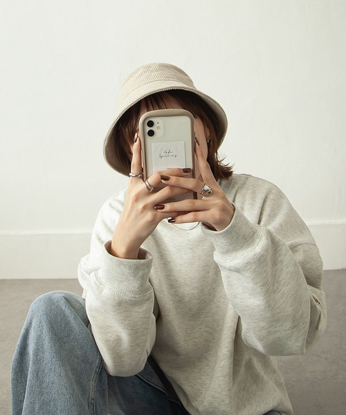 Chillfar（チルファー）の「コーデュロイバケットハット（ハット・レディース・ブラック/ベージュ/モカ・FREE）」の11枚目の写真