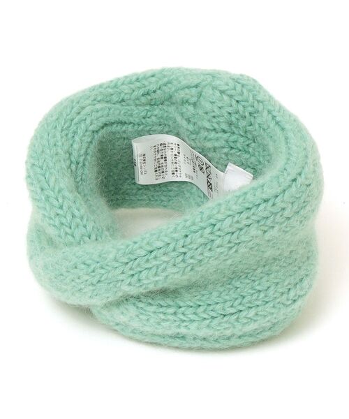 SHIPS any(シップス エニィ)の「SHIPS any: モヘヤ ミックス ヘアバンド(ヘアバンド・レディース・ライトグレー/ライトグリーン・ONE SIZE)」の1枚目の写真