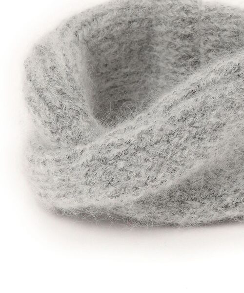 SHIPS any(シップス エニィ)の「SHIPS any: モヘヤ ミックス ヘアバンド(ヘアバンド・レディース・ライトグレー/ライトグリーン・ONE SIZE)」の6枚目の写真