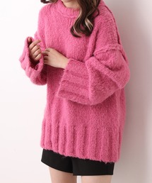 one after another NICE CLAUP | カラーが決め手。リンキングデザインのカラフルニット(ニット/セーター)