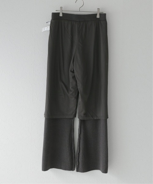 JOURNAL STANDARD relume(ジャーナルスタンダード レリューム)の「タスマニアウールストレートパンツ(その他パンツ・レディース・チャコールグレー/ホワイト・FREE)」の13枚目の写真