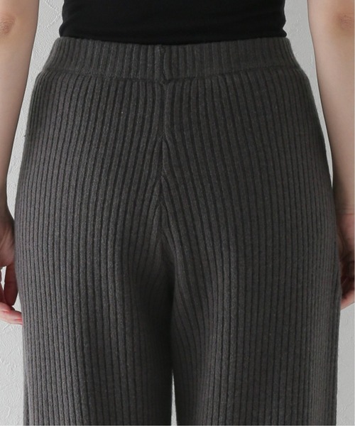 JOURNAL STANDARD relume(ジャーナルスタンダード レリューム)の「タスマニアウールストレートパンツ(その他パンツ・レディース・チャコールグレー/ホワイト・FREE)」の11枚目の写真