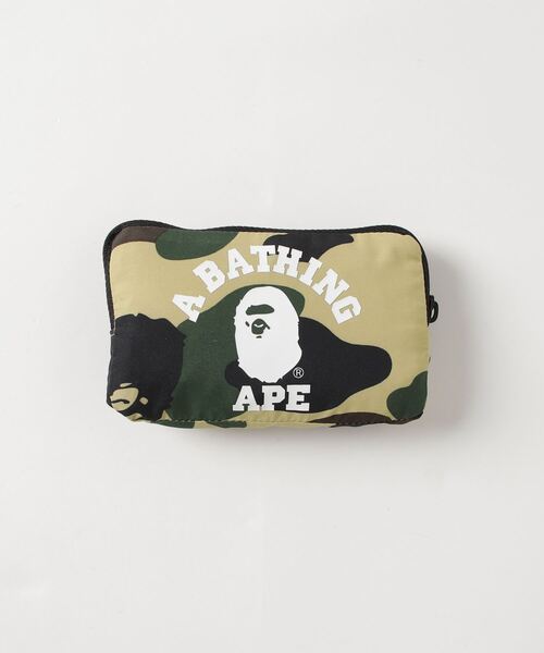 A BATHING APE(アベイシングエイプ)の「PIRATE PACKABLE TOTE BAG M(その他・メンズ・イエロー/グリーン・FREE)」の4枚目の写真