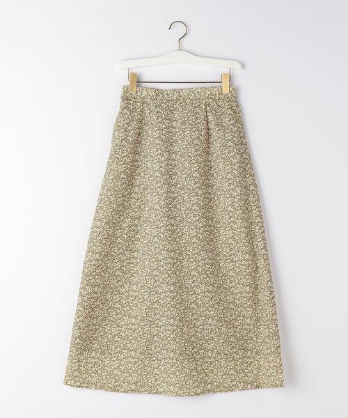 UNITED ARROWS LTD. OUTLET(ユナイテッドアローズアウトレット)の「<A DAY IN THE LIFE>フラワープリント フレアスカート 88(スカート・レディース・マスタード/ブラック/ケリー・FREE)」の3枚目の写真