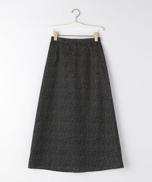 UNITED ARROWS LTD. OUTLET(ユナイテッドアローズアウトレット)の「<A DAY IN THE LIFE>フラワープリント フレアスカート 88(スカート・レディース・マスタード/ブラック/ケリー・FREE)」の1枚目の写真