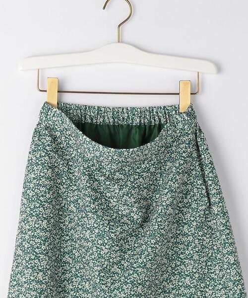 UNITED ARROWS LTD. OUTLET(ユナイテッドアローズアウトレット)の「<A DAY IN THE LIFE>フラワープリント フレアスカート 88(スカート・レディース・マスタード/ブラック/ケリー・FREE)」の7枚目の写真