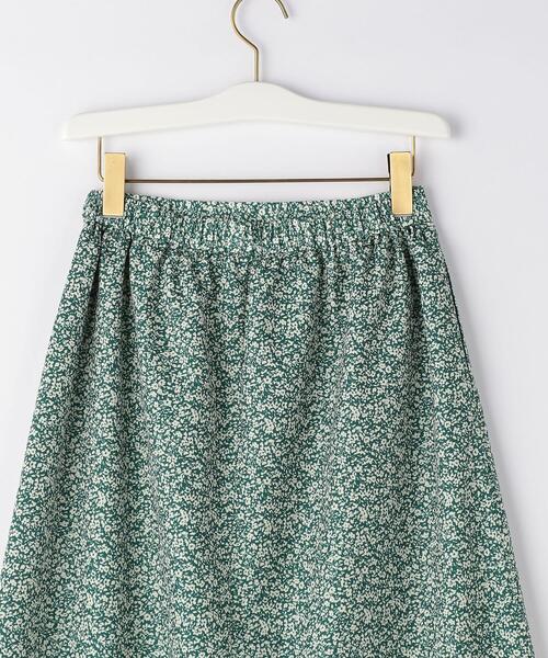 UNITED ARROWS LTD. OUTLET(ユナイテッドアローズアウトレット)の「<A DAY IN THE LIFE>フラワープリント フレアスカート 88(スカート・レディース・マスタード/ブラック/ケリー・FREE)」の8枚目の写真