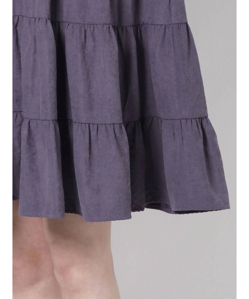 merry jenny（メリージェニー）の「ピーチスタンドカラーチャイナワンピース（ワンピース・レディース・ブラック/ベージュ/パープル・FREE）」の16枚目の写真