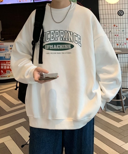 セール】オーバーサイズカレッジロゴスウェット（スウェット）｜MGV