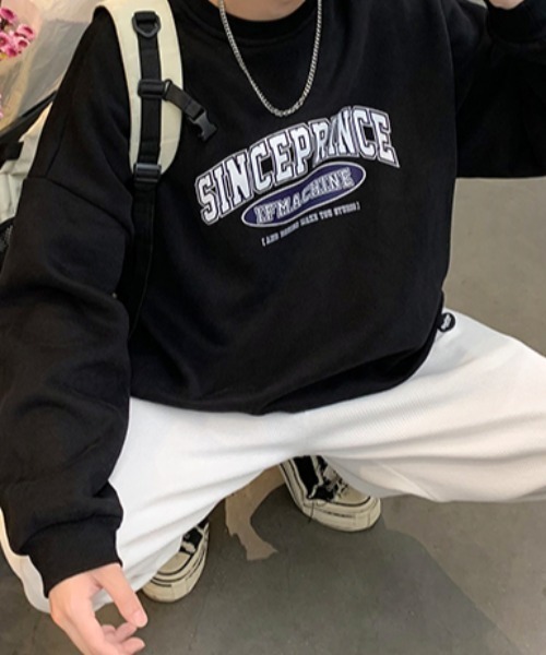 セール】オーバーサイズカレッジロゴスウェット（スウェット）｜MGV