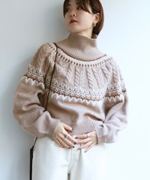 求心柄ショートニット