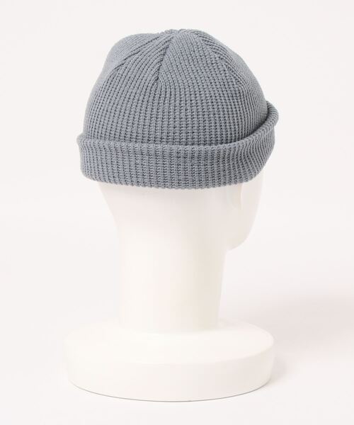 Anuenue（アヌエヌエ）の「ショートニットキャップ（ニットキャップ/ビーニー・レディース・ホワイト/ブラック/ベージュ/パープル/ネイビー/ブラウン/グレー/カーキ/ピンク/オレンジ/ブルー/エメラルド/ダークグレー/マスタード/ワインレッド/ベビーピンク/黄緑系/レッド・FREE）」の21枚目の写真