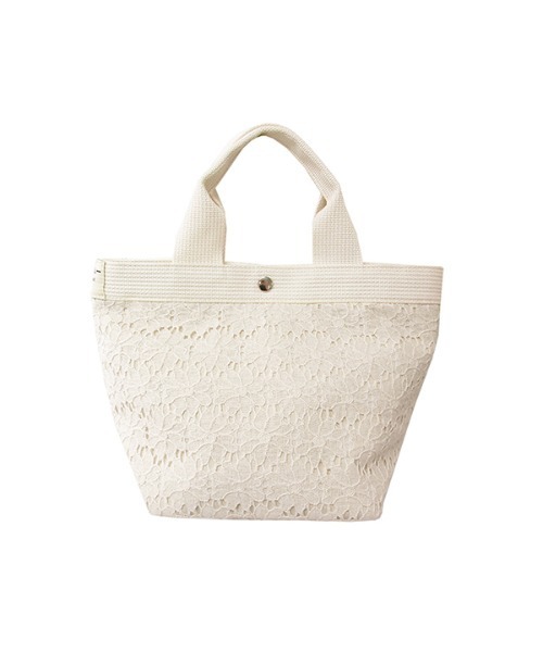 salle de bal（サルデバル）の「polka polka / ポルカポルカ  ミニョントート ハンドバッグ Mignon TOTE SDI（トートバッグ・レディース・ブラック/ネイビー/グレー/シルバー/インディゴブルー/アイボリー/その他1/その他2/その他3/その他4/その他5/ホワイト系その他/ブラック系その他/グレー系その他/ダークブルー/その他6/その他7/その他8/チャコールグレー/ベージュ・FREE）」の3枚目の写真