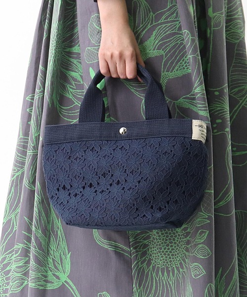 salle de bal（サルデバル）の「polka polka / ポルカポルカ  ミニョントート ハンドバッグ Mignon TOTE SDI（トートバッグ・レディース・ブラック/ネイビー/グレー/シルバー/インディゴブルー/アイボリー/その他1/その他2/その他3/その他4/その他5/ホワイト系その他/ブラック系その他/グレー系その他/ダークブルー/その他6/その他7/その他8/チャコールグレー/ベージュ・FREE）」の11枚目の写真