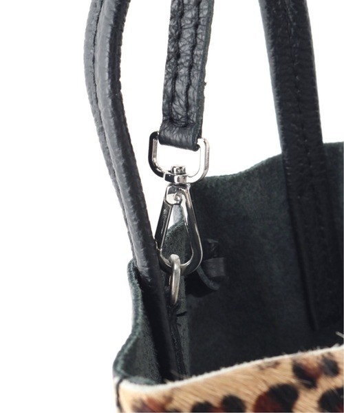 MARLON FIRENZE(マーロンフィレンツェ)の「《追加》【MARLON/マルロン】 SHOPPER MINI HALF PONY:バッグ◆2(ショルダーバッグ・レディース・キャメル/ベージュ・FREE)」の12枚目の写真